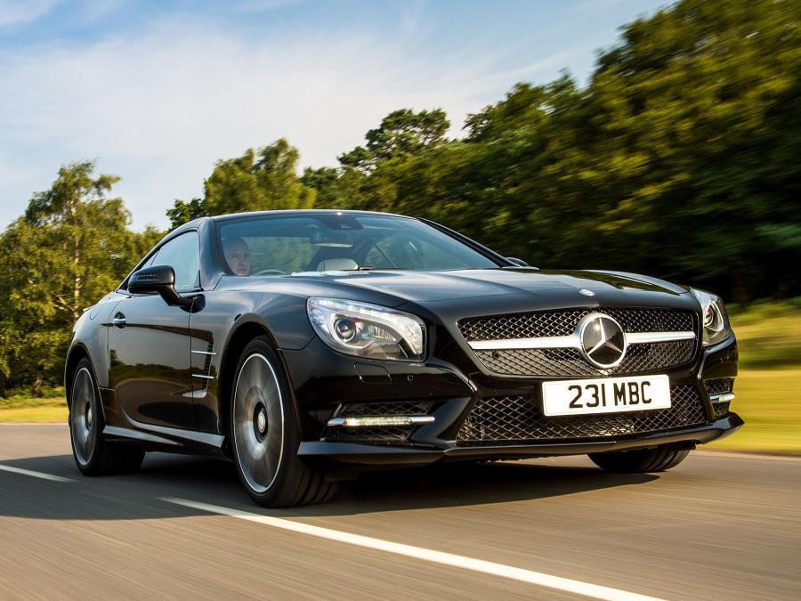  Mercedes-Benz SL400 AMG Sports Package 2014 года  (UK) (фото 1 из 19)